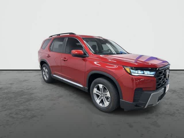 2026 Honda Pilot EX-L Radiant Red Metallic II at Lone Star Chevrolet
