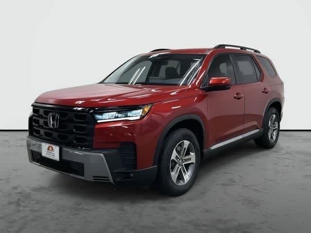 2026 Honda Pilot EX-L Radiant Red Metallic II at Lone Star Chevrolet