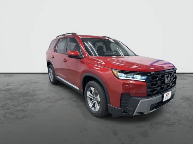 2026 Honda Pilot EX-L Radiant Red Metallic II at Lone Star Chevrolet