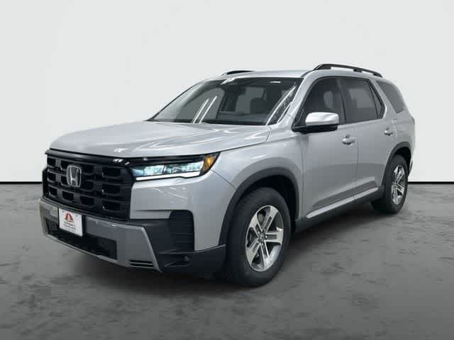 2026 Honda Pilot EX-L Solar Silver Metallic at Davis Chevrolet