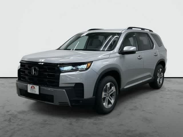 2026 Honda Pilot EX-L Solar Silver Metallic at Davis Chevrolet