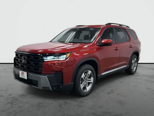 2026 Honda Pilot EX-L Radiant Red Metallic II at Davis Chevrolet