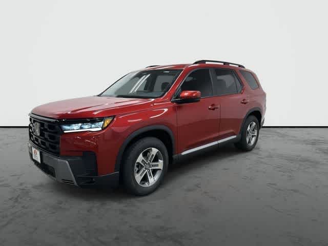 2026 Honda Pilot EX-L Radiant Red Metallic II at Davis Chevrolet