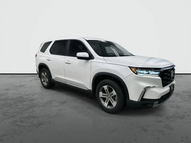 2023 Honda Pilot EX-L 8 Passenger Platinum White Pearl at Honda of Clear Lake