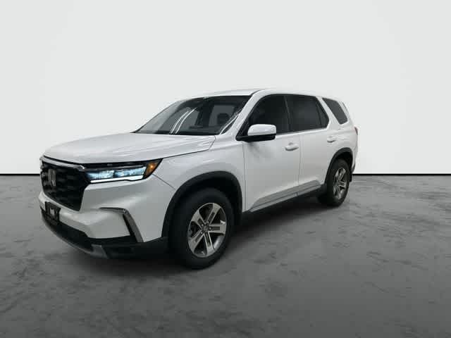 2023 Honda Pilot EX-L 8 Passenger Platinum White Pearl at Honda of Clear Lake
