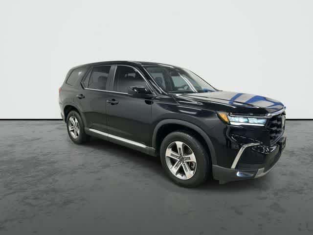 2024 Honda Pilot EX-L 8 Passenger Crystal Black Pearl at Tomball Ford
