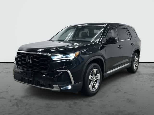 2024 Honda Pilot EX-L 8 Passenger Crystal Black Pearl at Tomball Ford