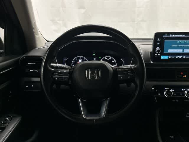 2024 Honda Pilot EX-L 8 Passenger Crystal Black Pearl at Tomball Ford