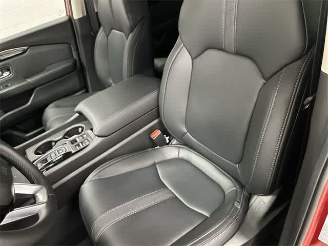 2025 Honda Pilot Touring+ Radiant Red Metallic II at Honda of Clear Lake