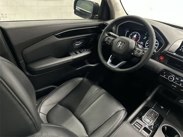 2023 Honda Pilot Touring Crystal Black Pearl at Sterling McCall Acura