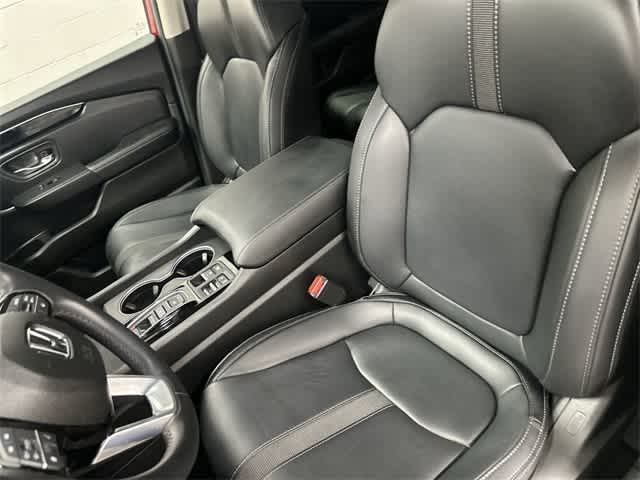 2025 Honda Pilot Touring Radiant Red Metallic II at Honda of Clear Lake