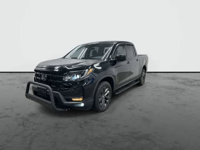 2024 Honda Ridgeline Sport Crystal Black Pearl at AutoNation USA Katy