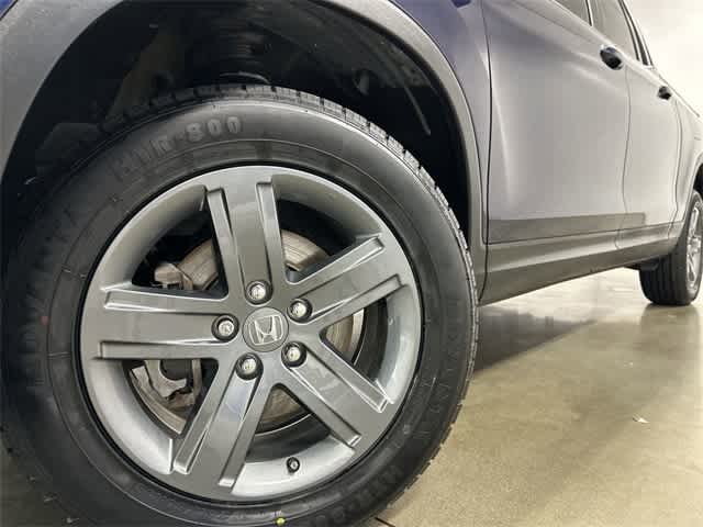 2023 Honda Ridgeline RTL Obsidian Blue Pearl at AutoNation Chrysler Jeep Dodge Ram Spring