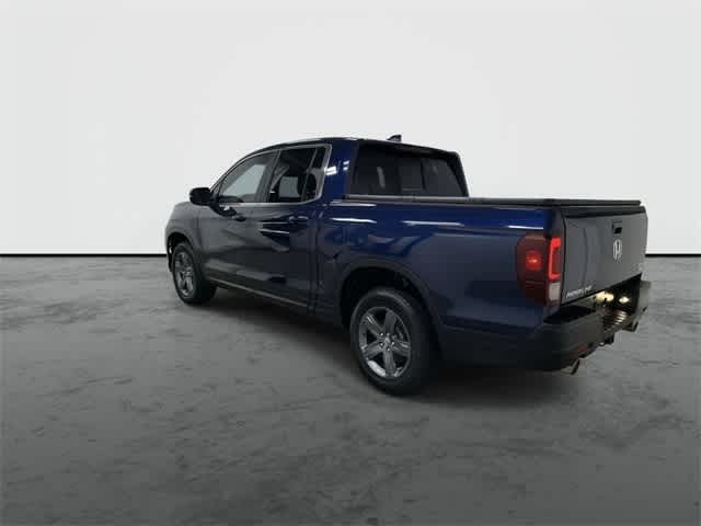 2023 Honda Ridgeline RTL Obsidian Blue Pearl at AutoNation Chrysler Jeep Dodge Ram Spring