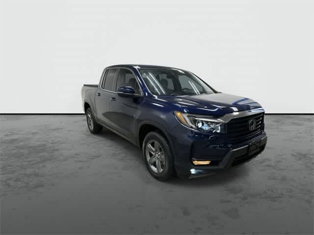 2023 Honda Ridgeline RTL Obsidian Blue Pearl at AutoNation Chrysler Jeep Dodge Ram Spring