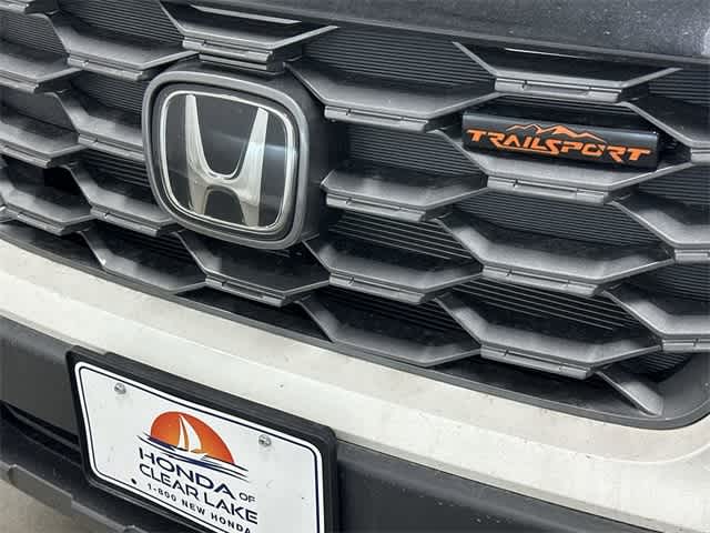 2025 Honda Ridgeline TrailSport Platinum White Pearl at Honda of Clear Lake