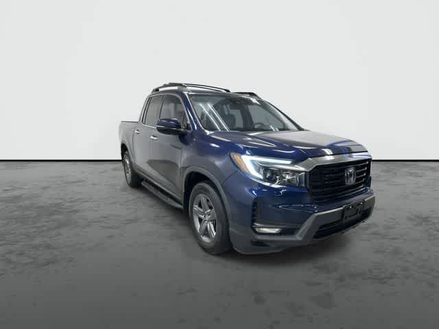 2023 Honda Ridgeline RTL-E Obsidian Blue Pearl at AutoNation USA Katy