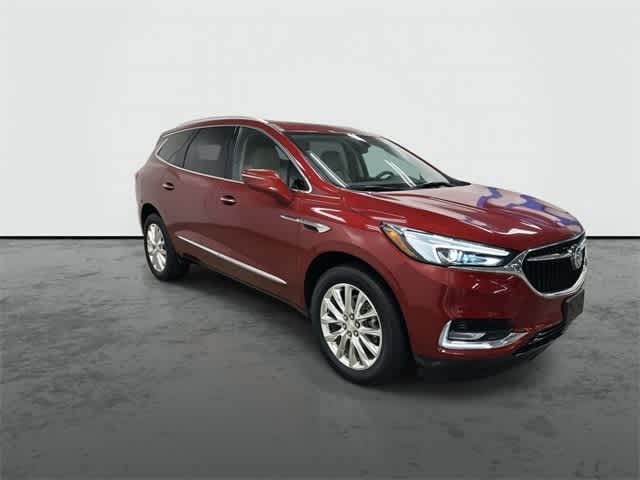2021 Buick Enclave Essence Red Quartz Tintcoat at Ron Craft Chevrolet Cadillac