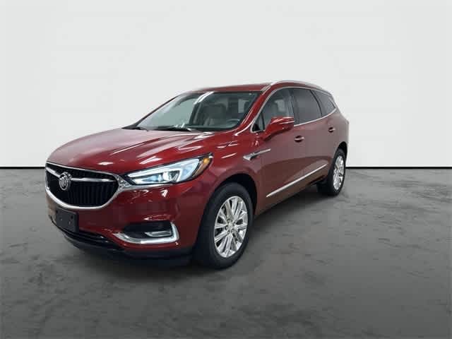 2021 Buick Enclave Essence Red Quartz Tintcoat at Ron Craft Chevrolet Cadillac