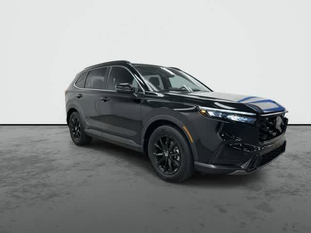 2025 Honda CR-V Hybrid Sport Crystal Black Pearl at Beck & Masten Kia