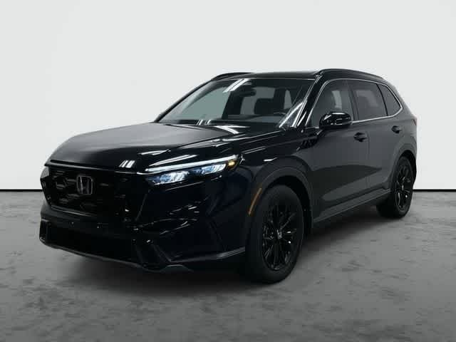 2025 Honda CR-V Hybrid Sport Crystal Black Pearl at Beck & Masten Kia