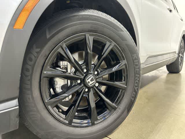 2025 Honda CR-V Hybrid Sport-L Solar Silver Metallic at Texan GMC Buick