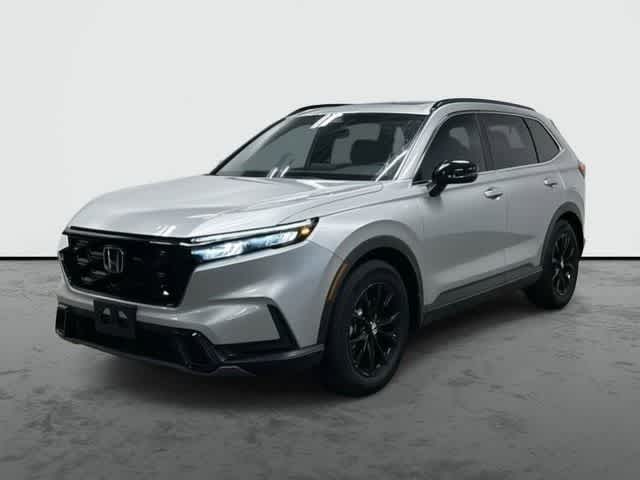 2025 Honda CR-V Hybrid Sport-L Solar Silver Metallic at Texan GMC Buick