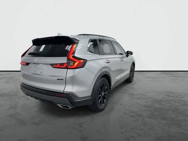 2025 Honda CR-V Hybrid Sport-L Solar Silver Metallic at Texan GMC Buick
