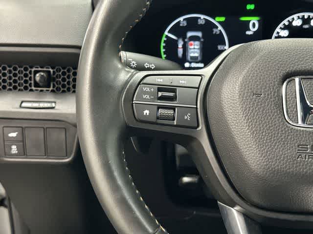 2025 Honda CR-V Hybrid Sport-L Solar Silver Metallic at Texan GMC Buick