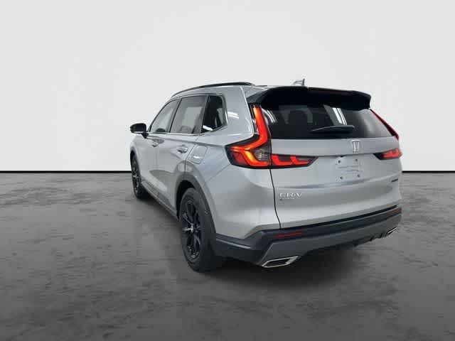 2025 Honda CR-V Hybrid Sport-L Solar Silver Metallic at Texan GMC Buick