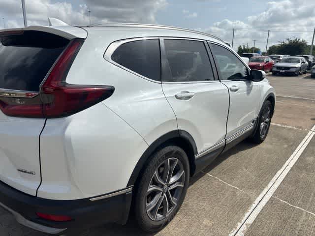 2020 Honda CR-V Touring Platinum White Pearl at AutoNation Chevrolet Gulf Fwy