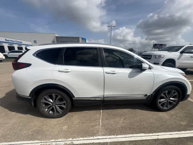 2020 Honda CR-V Touring Platinum White Pearl at AutoNation Chevrolet Gulf Fwy