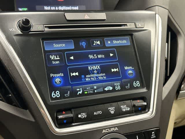 2017 Acura MDX w/Technology Pkg Black at Sterling McCall Nissan