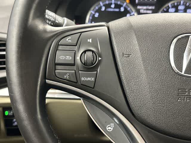 2017 Acura MDX w/Technology Pkg Black at Sterling McCall Nissan