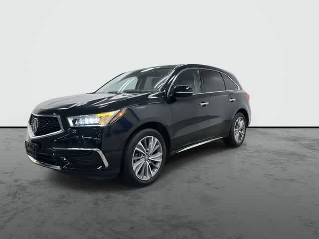 2017 Acura MDX w/Technology Pkg Black at Sterling McCall Nissan