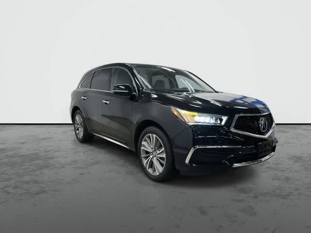 2017 Acura MDX w/Technology Pkg Black at Sterling McCall Nissan