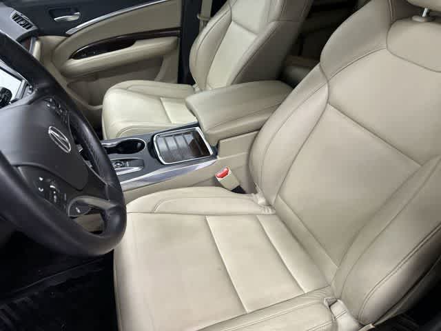 2017 Acura MDX w/Technology Pkg Black at Sterling McCall Nissan