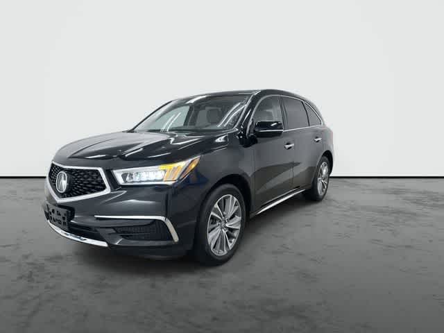 2017 Acura MDX w/Technology Pkg Black at Sterling McCall Nissan