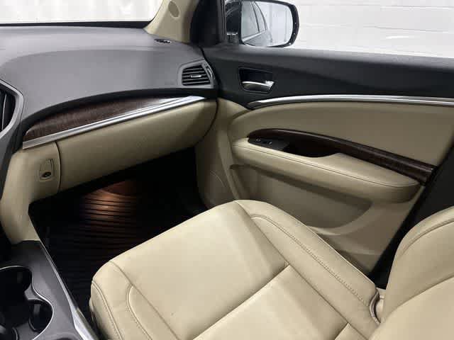 2017 Acura MDX w/Technology Pkg Black at Sterling McCall Nissan