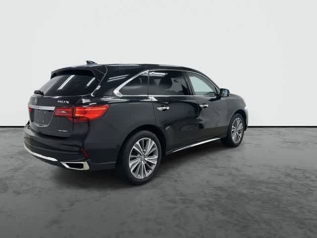 2017 Acura MDX w/Technology Pkg Black at Sterling McCall Nissan