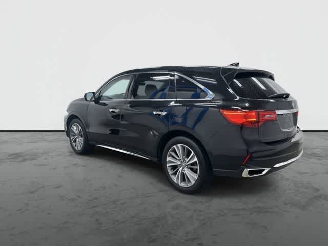 2017 Acura MDX w/Technology Pkg Black at Sterling McCall Nissan