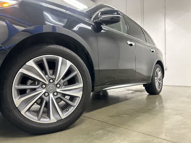2017 Acura MDX w/Technology Pkg Black at Sterling McCall Nissan