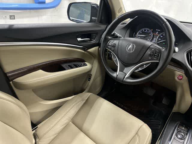 2017 Acura MDX w/Technology Pkg Black at Sterling McCall Nissan
