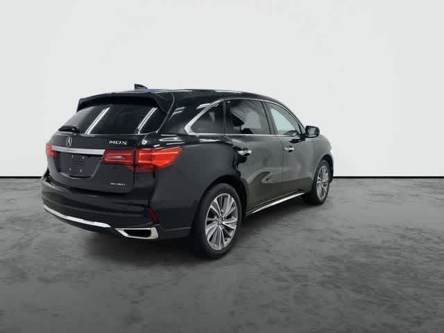 2017 Acura MDX w/Technology Pkg Black at Sterling McCall Nissan