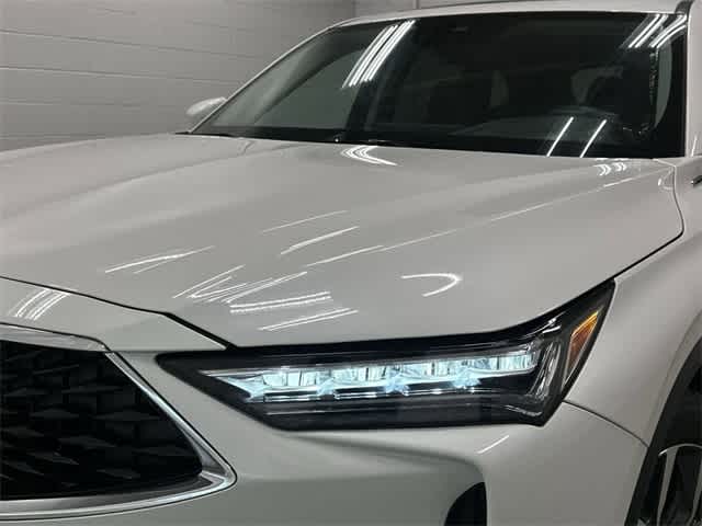 2024 Acura MDX w/Technology Package Platinum White Pearl at AutoNation USA Katy