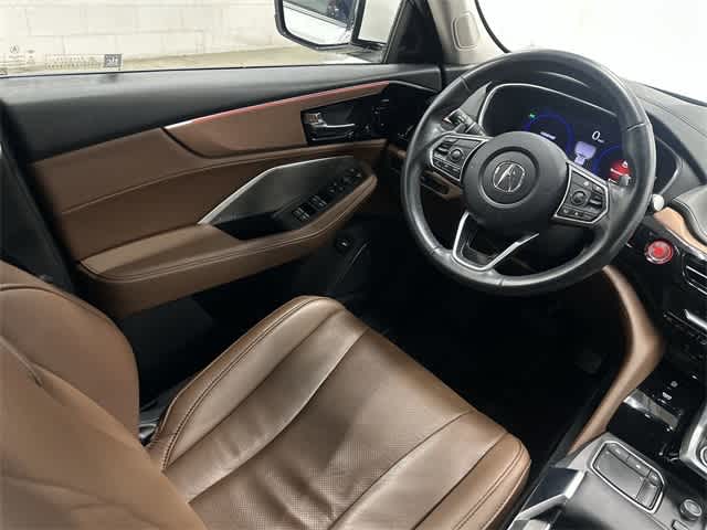 2024 Acura MDX w/Technology Package Platinum White Pearl at AutoNation USA Katy