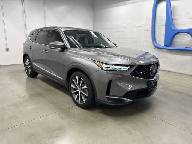 2025 Acura MDX w/Technology Package Liquid Carbon Metallic at Lone Star Chevrolet
