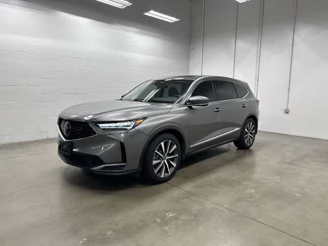 2025 Acura MDX w/Technology Package Liquid Carbon Metallic at Lone Star Chevrolet