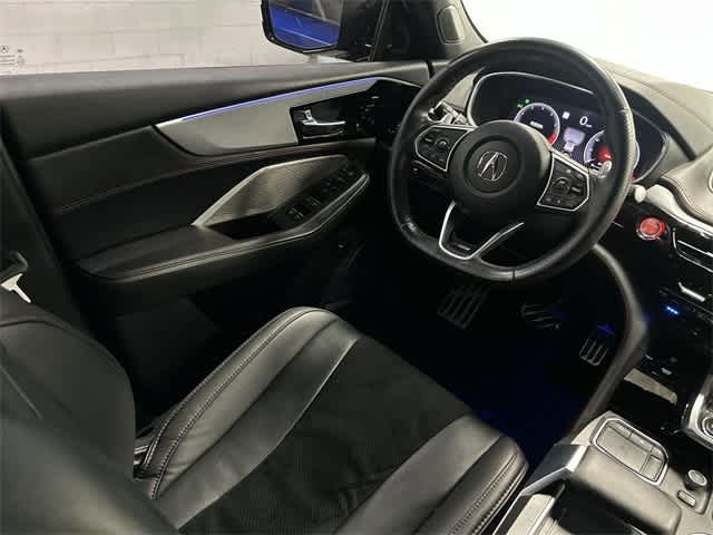 2024 Acura MDX w/A-Spec Package Apex Blue Pearl at Sterling McCall Acura