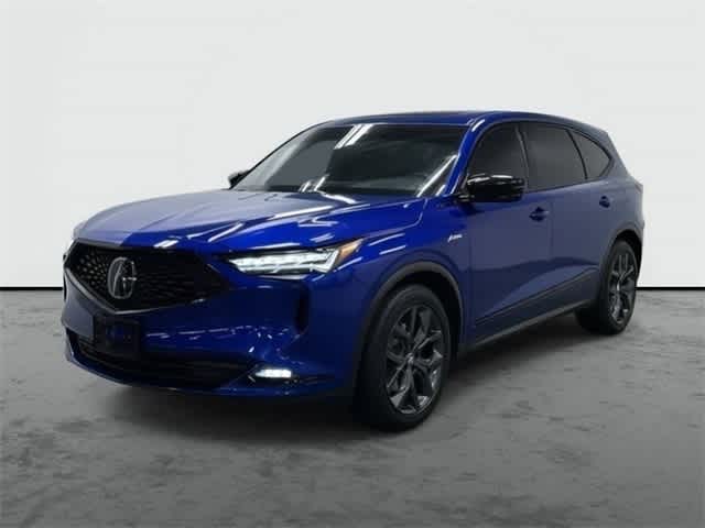 2024 Acura MDX w/A-Spec Package Apex Blue Pearl at Sterling McCall Acura
